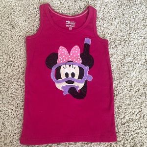 Minnie embroidered tank